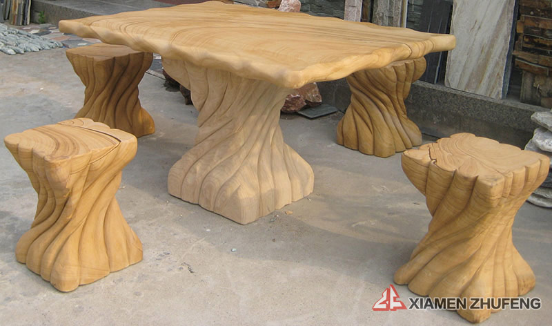 Stone table set 1