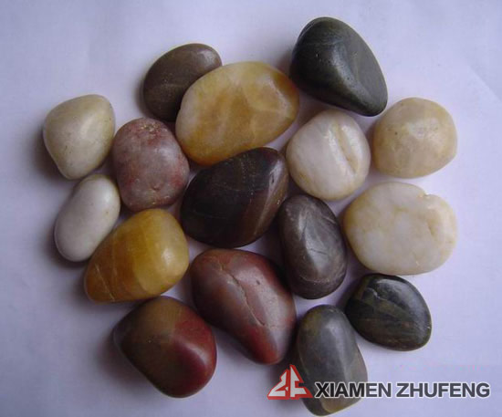 Multi-colored Pebbles